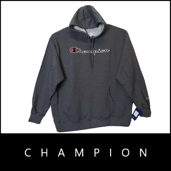 white champion mens hoodie